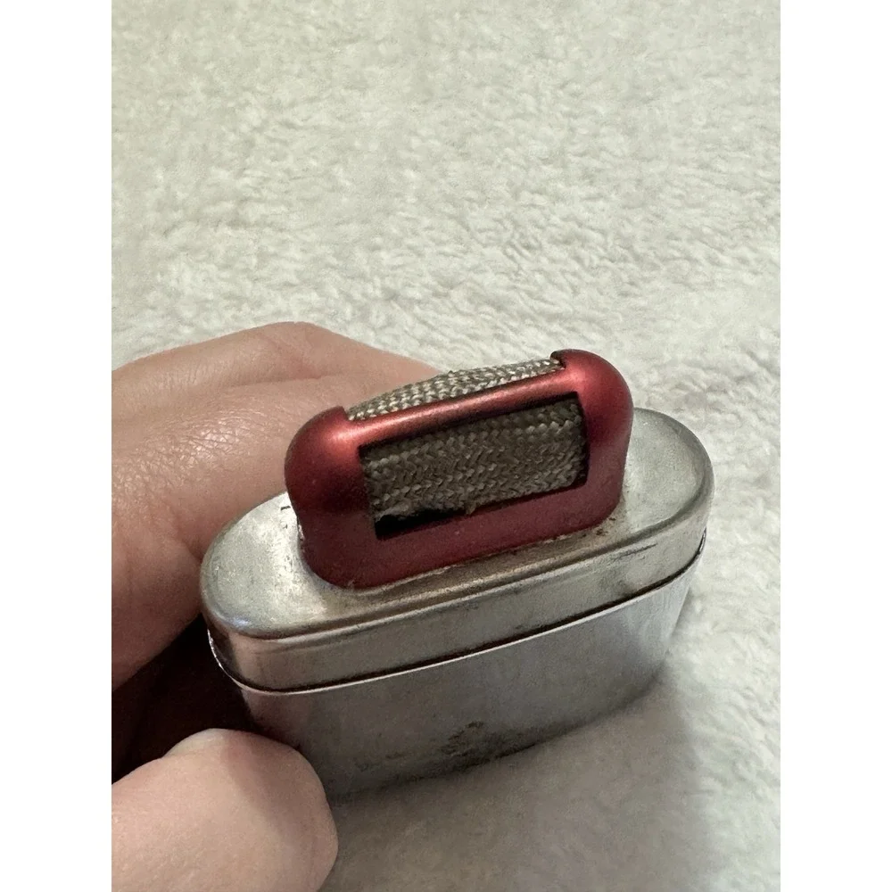 Vintage Jon-e‎ Aladdin Hand Warmer Chrome Pocket Heater Pat 1960 Camping Hunting